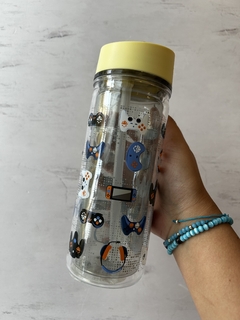 Botella con bombilla play - comprar online