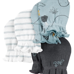 Pack de 3 mitones carters dino