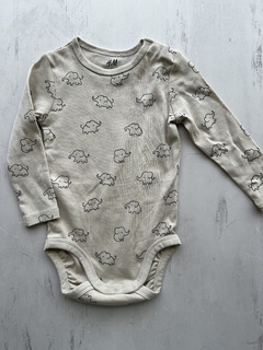 Body H&M 9 meses manga larga