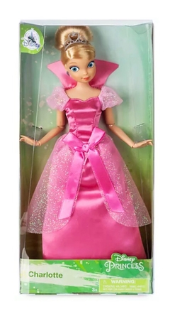 Muñeca clasica charlotte tiana y el sapo disney