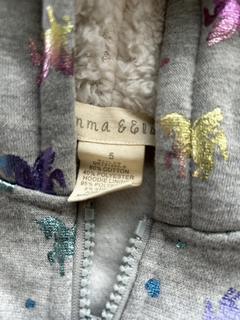 Campera algodon unicornio talle 5 años en internet