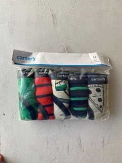 Pack de 5 boxer talle 14 carters