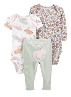 Conjunto 3 piezas carters Bunny Little 24 meses