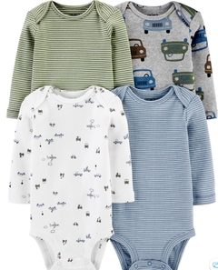 bodys carters manga larga 6 meses