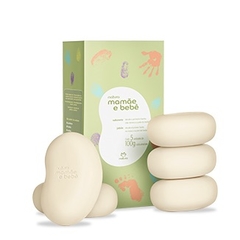 natura jabones en barra Mama e bebe pack de 5 jab