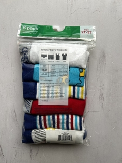 pack de 6 calzoncillos talle 2T- 3T - comprar online