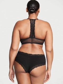 Bombacha victoria secret talle L negro en internet
