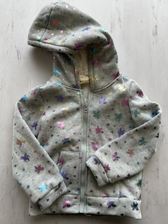 Campera algodon unicornio talle 5 años