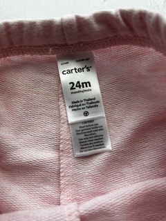 Pantalon carters rosa talle 24 meses - comprar online