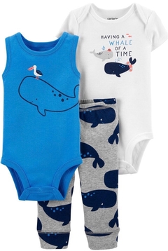set carters 3 piezas talle 3 meses - Vida objetos decorativos