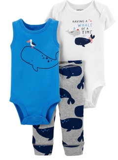 set carters 3 piezas talle 3 meses