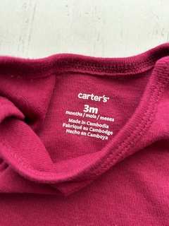 Body carters manga corta 3 meses - comprar online