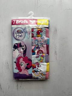 pack de bombachas pony talle 8