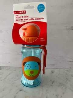skip hop botella con sorbete zoo perro