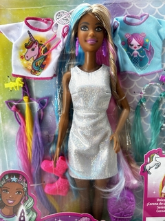 Muñeca unicornio BARBIE - comprar online