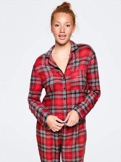 Camisa manga larga pijama victoria secret - comprar online
