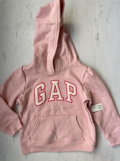 Buzo gap canguro talle 4años rosa