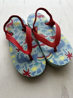 Ojotas dinosaurio talle 11-12 - comprar online