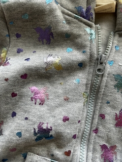 Campera algodon unicornio talle 5 años - comprar online