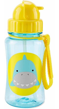 Vaso Botella Skip Hop Nuevo Modelo Tiburón Con. Bombilla - Vida objetos decorativos