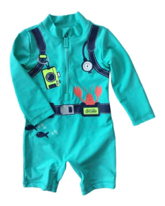 Malla Enterito Modelo Bajo Del Mar Carters 12 Meses