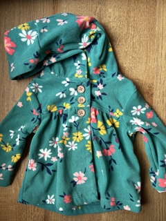 Campera polar carters talle 3 meses flores