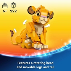 LEGO cachorro de samba el rey leon 43243 en internet