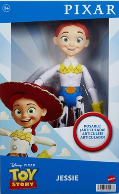 Mattel Disney and Pixar Toy Story - Figura de acción grande, juguete coleccionable de Jessie Posable en aspecto de vaquera característico con sombrero