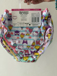 Pack de 4 bombachas talle 4 kitty - tienda online
