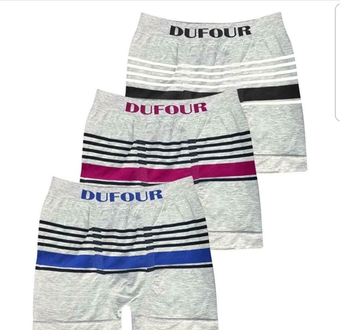 PACK X 3 BOXER SIN COSTURA RAYADO (11812) - comprar online