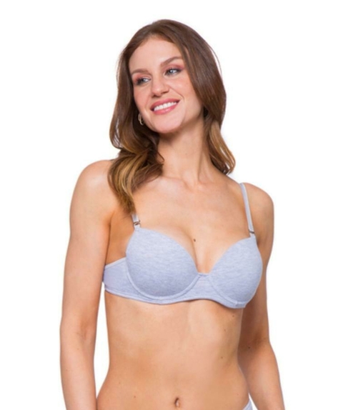 CORPIÑO PUSH-UP ARMADO ALGODON LYCRA (5799) - comprar online