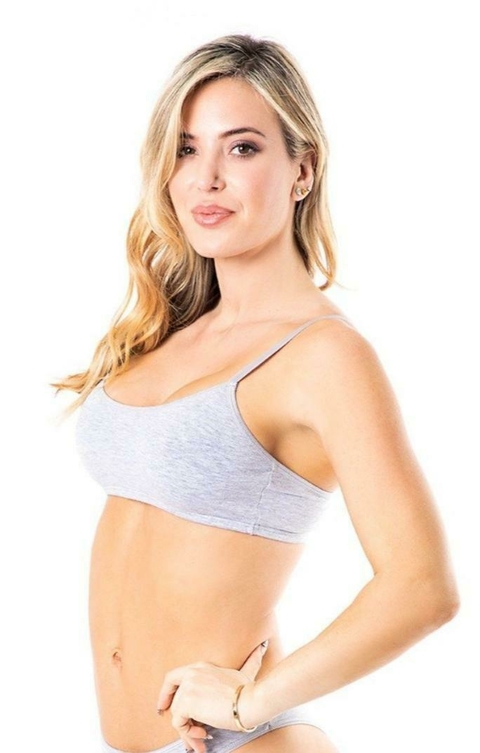 CORPIÑO TOP BASICO ALGODON LYCRA (5667) - comprar online