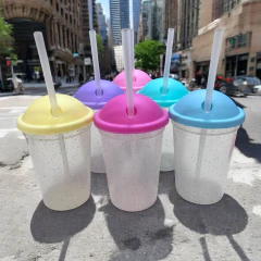 Vaso Milk Shake 300 cc Vacío con Sorbete - tienda online