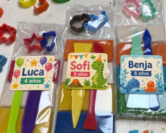 Set Armado con 4 Masas, 2 Cortantes y 2 Herramientas - comprar online