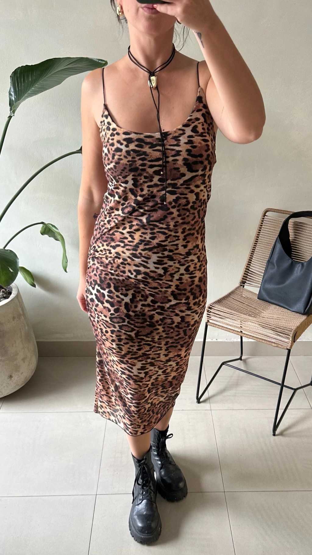 VESTIDO ANIMAL PRINT