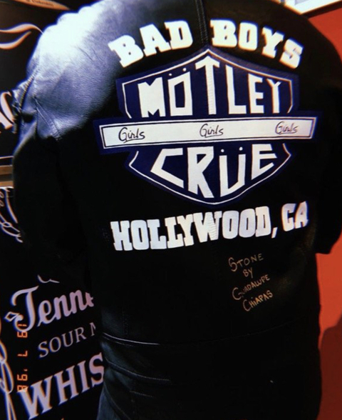 Campera Motley Crue Ecocuero