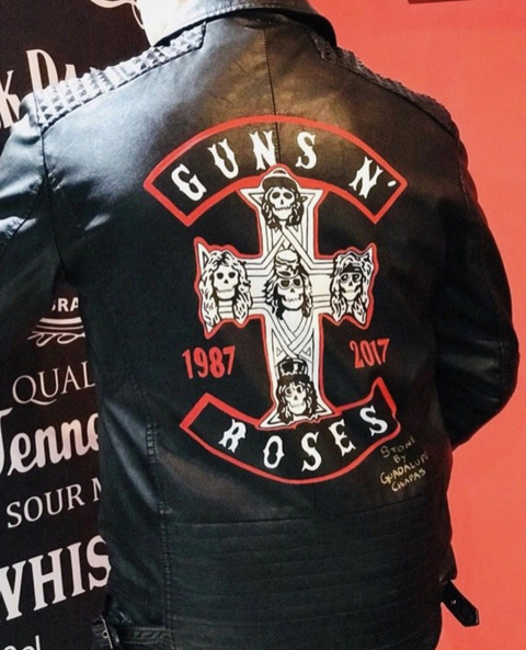 Campera Guns N Roses Ecocuero