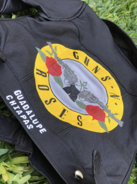 Campera Guns N Roses Ecocuero