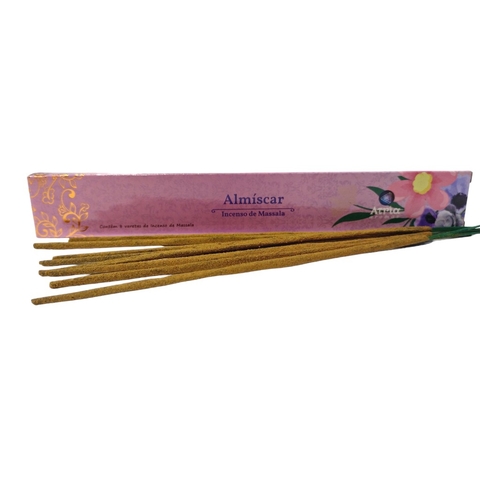 incenso indiano massala atria aromas 0 % carvão almíscar