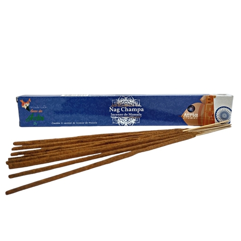 incenso indiano massala atria aromas 0 % carvão nagchamp