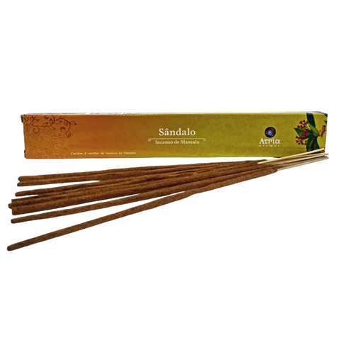 incenso indiano massala atria aromas 0 % carvão sândalo