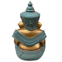 ganesh da prosperidade em resina 12cm - comprar online