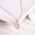 Cadena con anillo tornasolado - comprar online