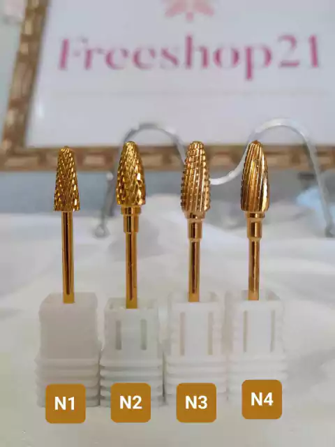 Brocas Dourada de Tungstênio p/ Unhas (Valor Por Unidade)