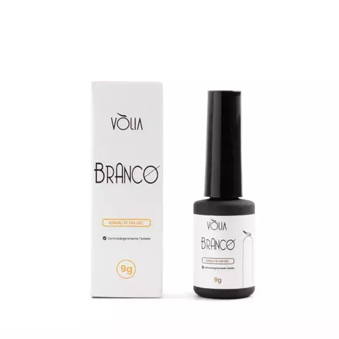 Esmalte Em Gel Volia 9g - Branco