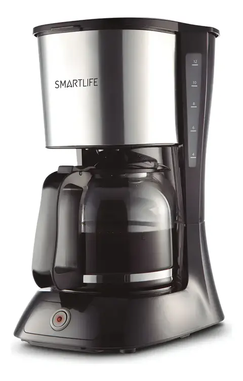 Cafetera De Filtro Acero 1.5 Lts. Smart Life Cm9402