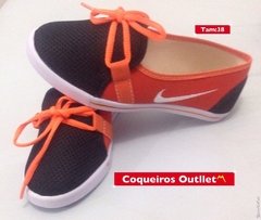 Sapatilha Nike Preto/Laranja