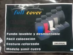 Funda Cubre Tapizados Universal Simil Cuero