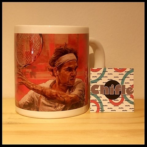 Taza Cerámica Federer 1