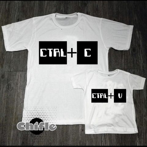 Remera Infantil Ctrl+V